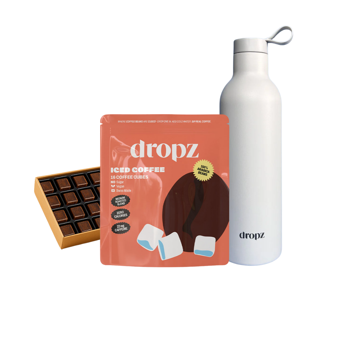 Iced Coffee Cubes + 0.7l bottle