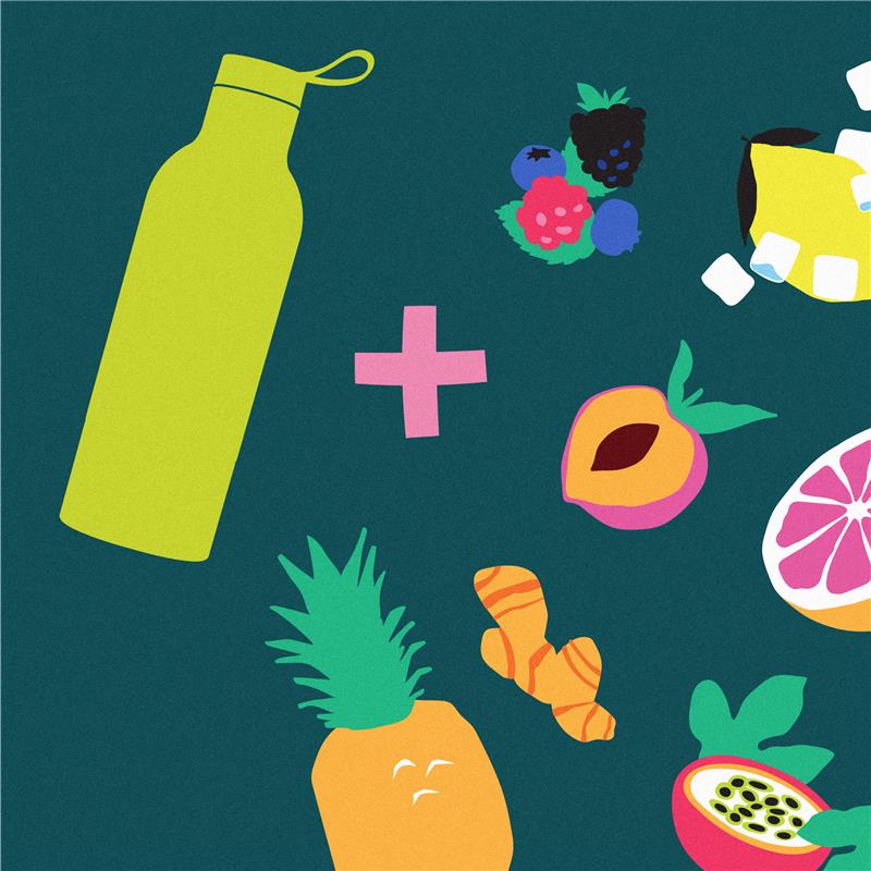 Starter set: bottle + dropz