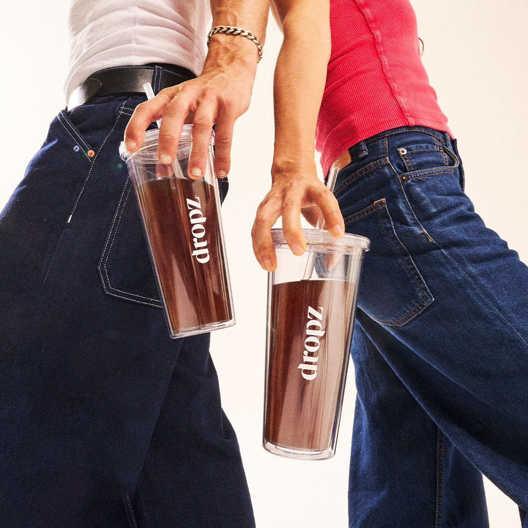 The Clear Dropz Tumbler