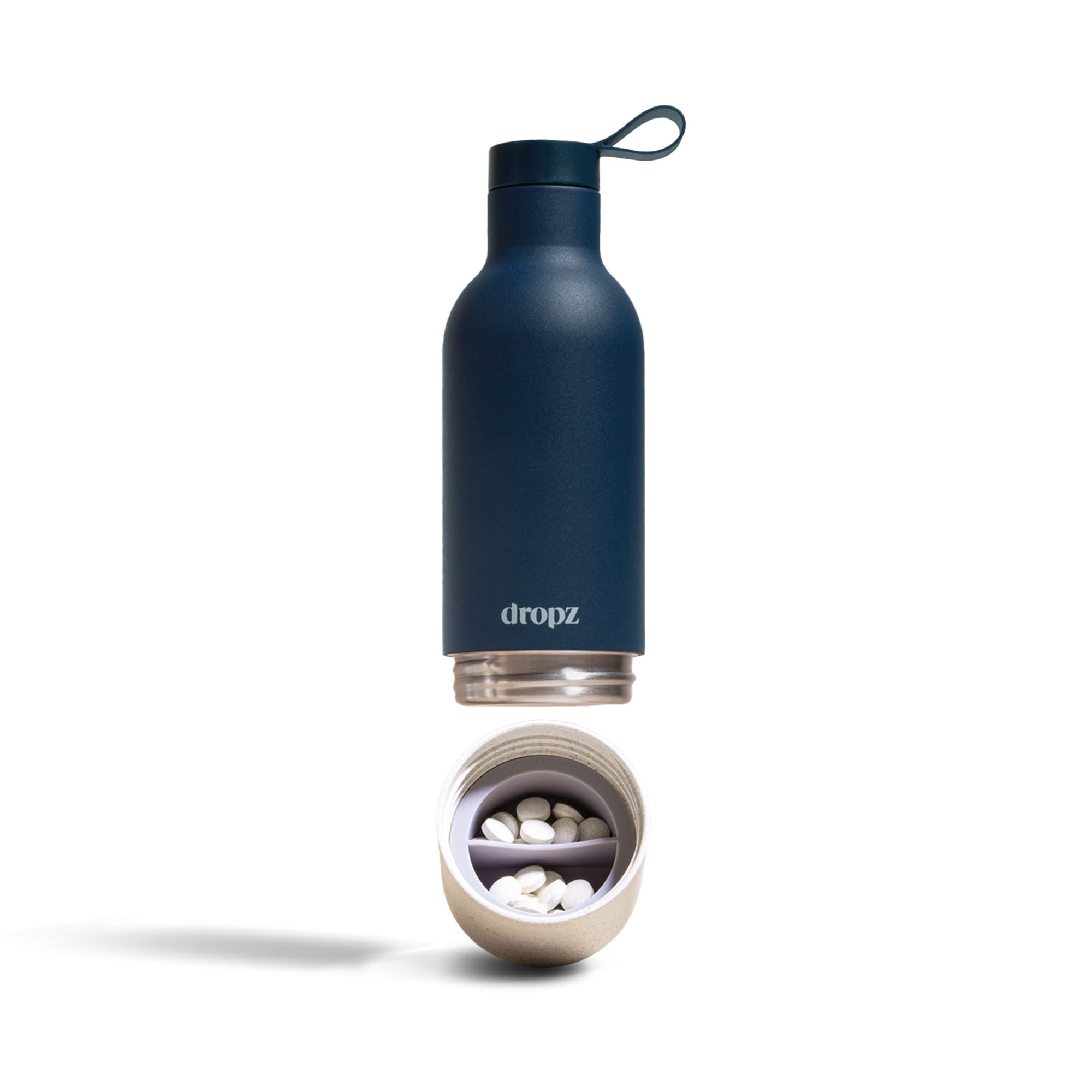dropz bottle - 0.5 L with storage compartment