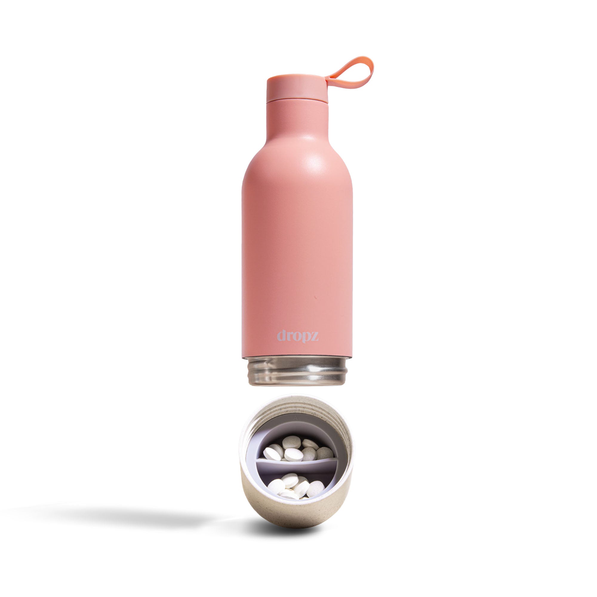 dropz bottle - 0.5 L with storage compartment