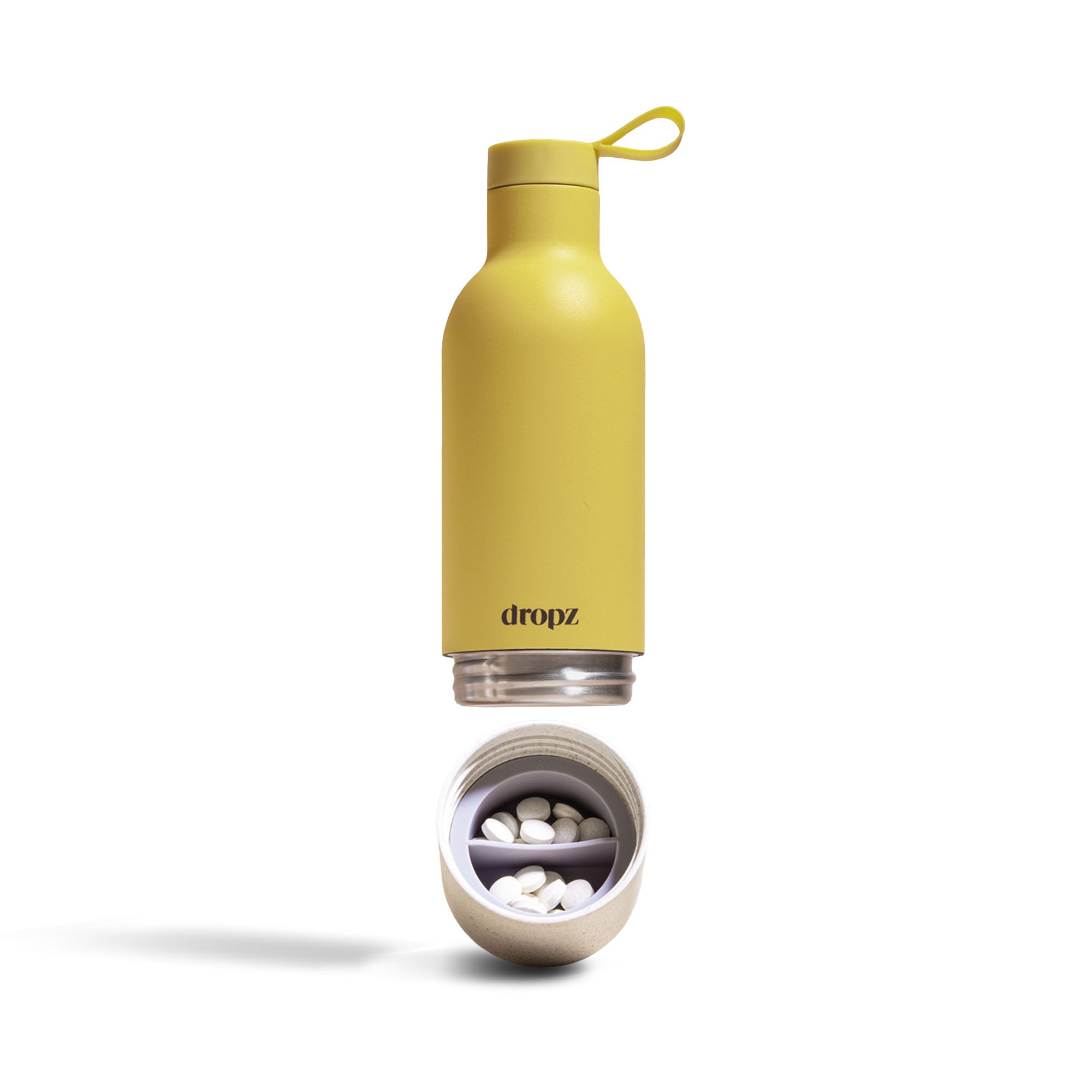 dropz bottle - 0.5 L with storage compartment